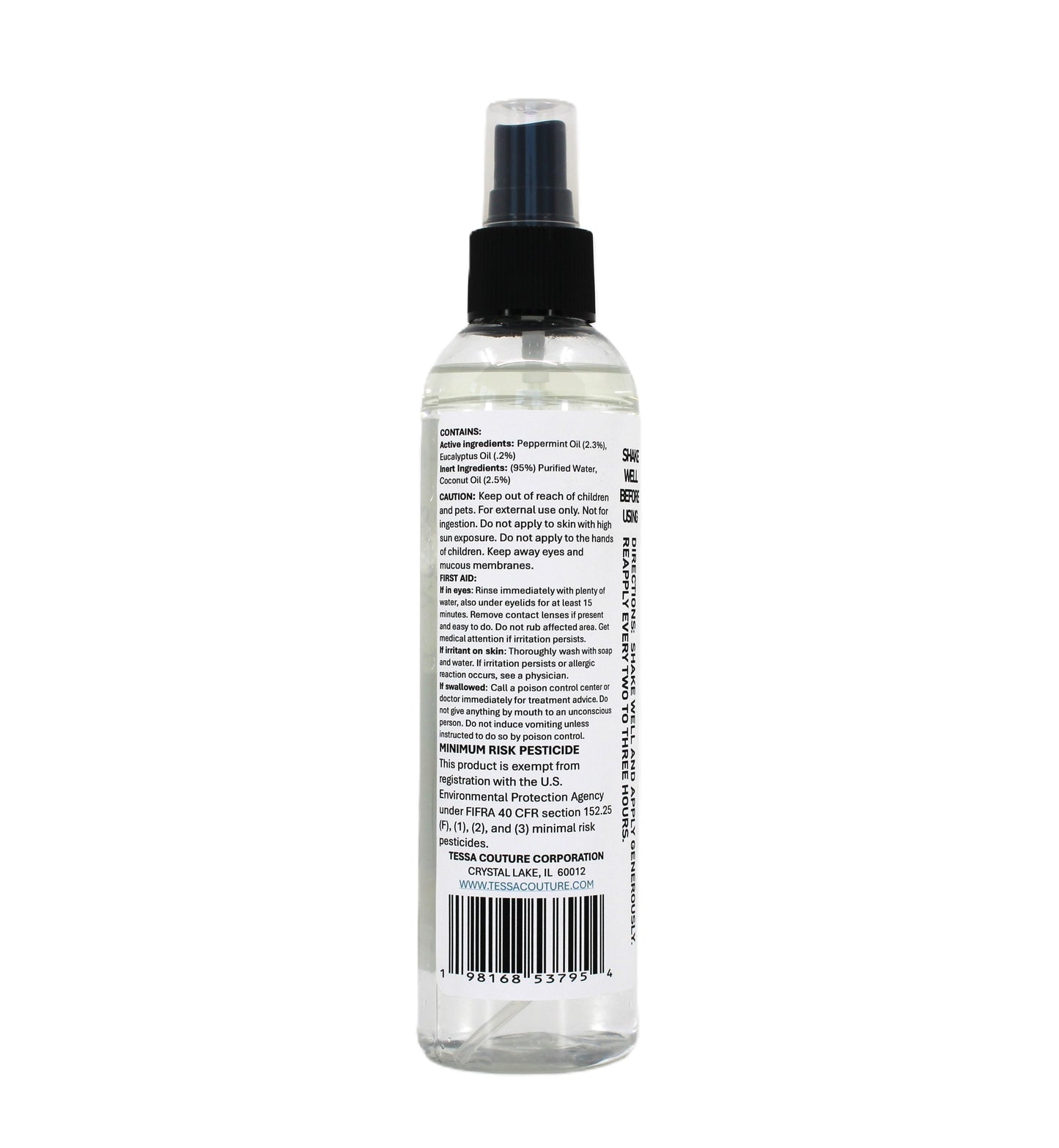 🐝 LoCascio No Stingers – Natural Wasp & Bee Repellent Spray (8 oz)