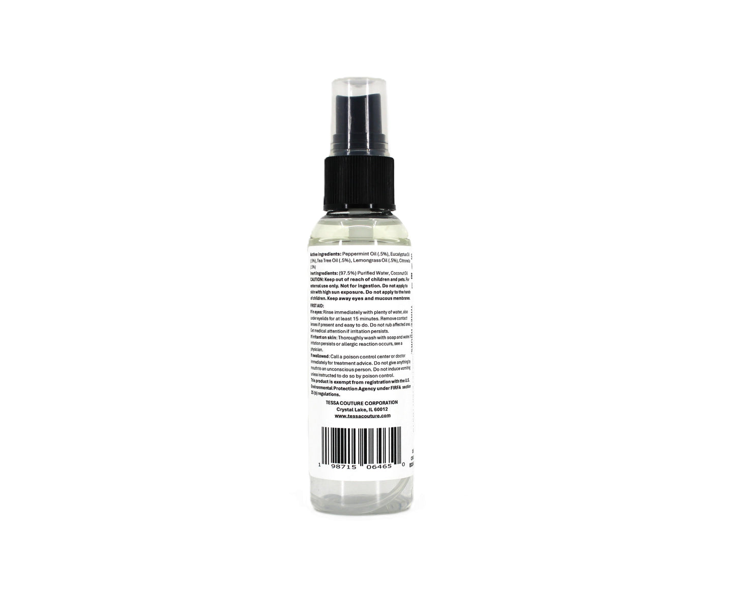 🦟 LoCascio No Biters – Natural Mosquito Repellent (3-Pack, 2 oz Travel Size)